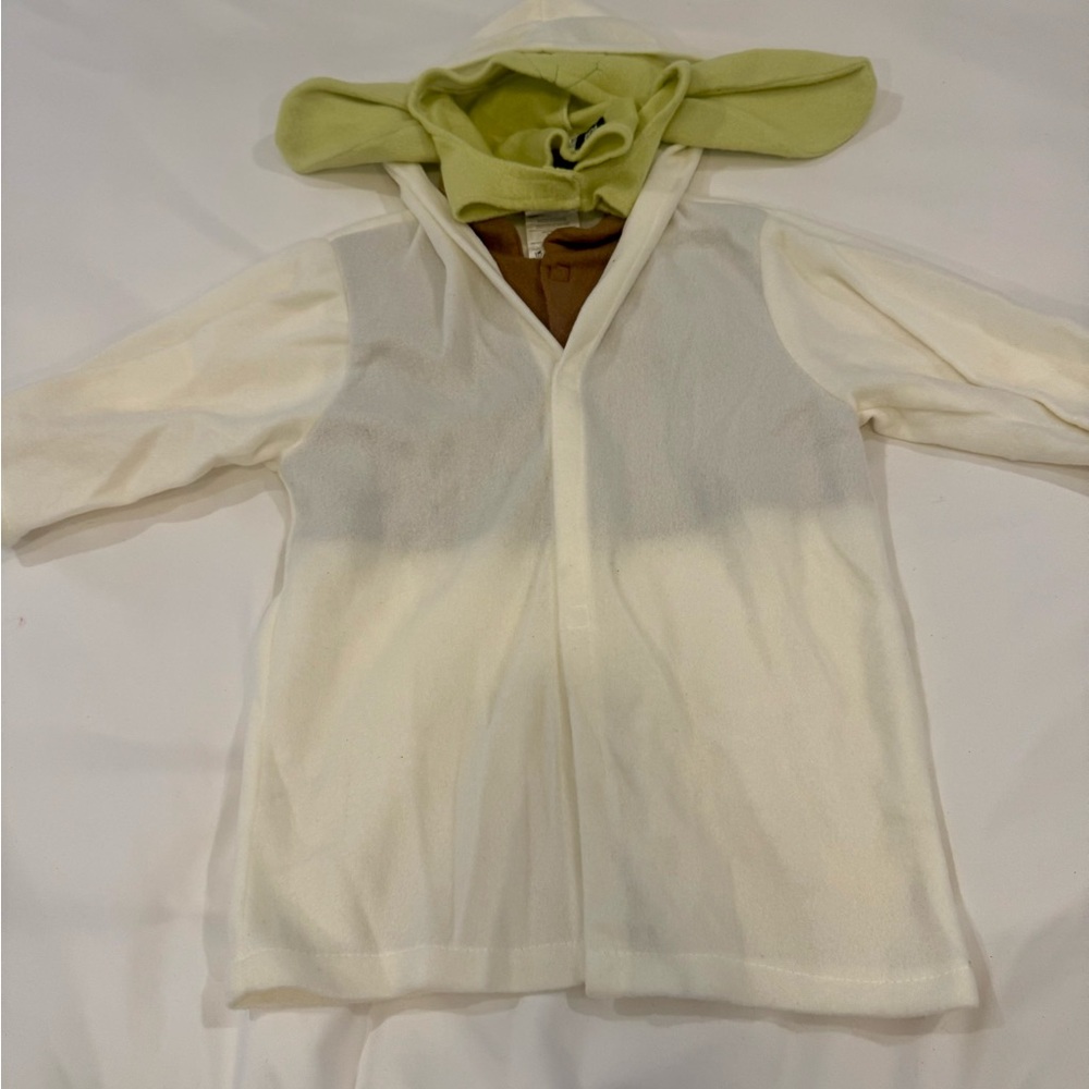 NWT Star Wars Yoda Kids Costume size 3T-4T - Picture 2 of 5